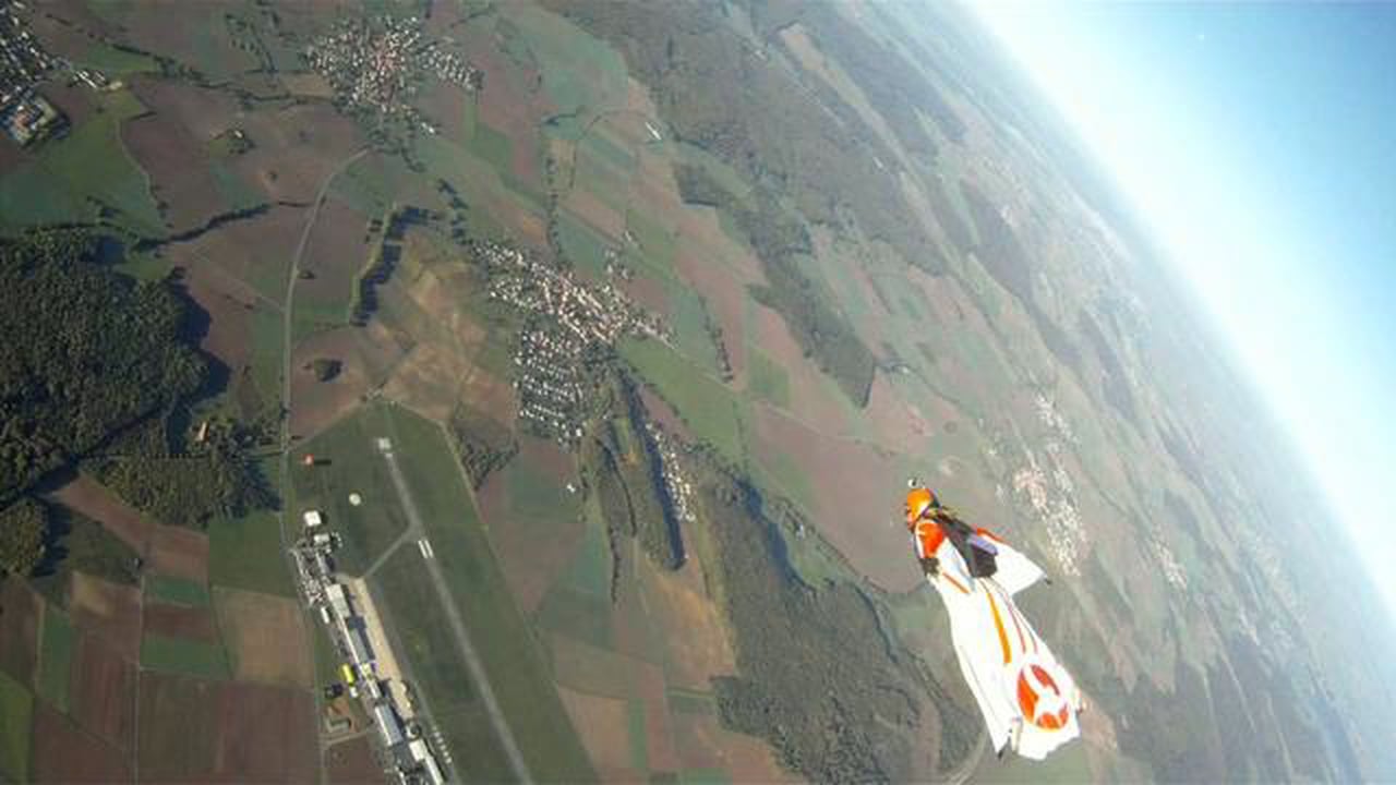 raw cutted flights over calden,germany